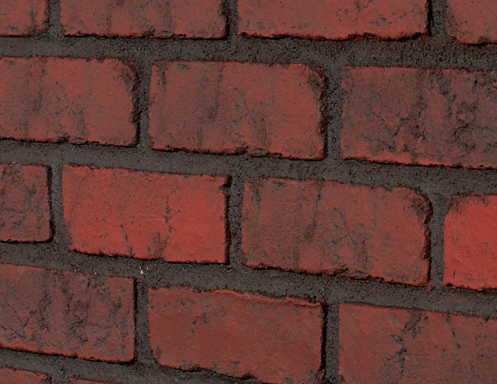 Antique Brick - Dark Red - Dark Grout